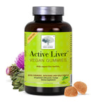 NEW Nordic Active Liver Support Gummies Supplement 180-Day Supply (3 Pack) | Sugar-free botanical gummies made with milk thistle extract and globe artichoke for daily routine integration