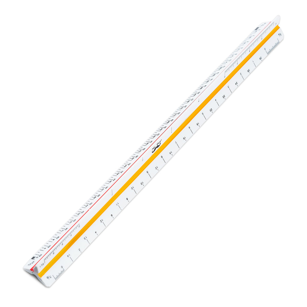 Mr. Pen Architectural Triangular Ruler Set with 12 Inch Triangular Scale