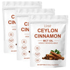 LIRAE Ceylon Cinnamon SoftGels with MCT Oil, Highly Bioavailable Herbal Extract, Non-GMO, Gluten Free - 300 Softgels (1)
