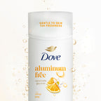 Dove Deodorant Stick Citrus Pop Aluminum Free 2.4 oz