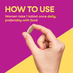 Nature's Way Alive! Women's 50 Plus Ultra Potency Multivitamin, 150 ct | Complete and High Potency Formula with Vitamin D3, C, E, and Methylated B12; Supports Heart, Brain, and Bone Health*.