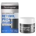 Buy now Neutrogena Retinol Pro+ Anti-Wrinkle Night Moisturizer, Rapid Wrinkle Repair, Anti-Aging Face & Neck Cream, Formulated without fragrance, parabens, dyes, & phthalates, Retinol, 1.7 oz at indiglob india