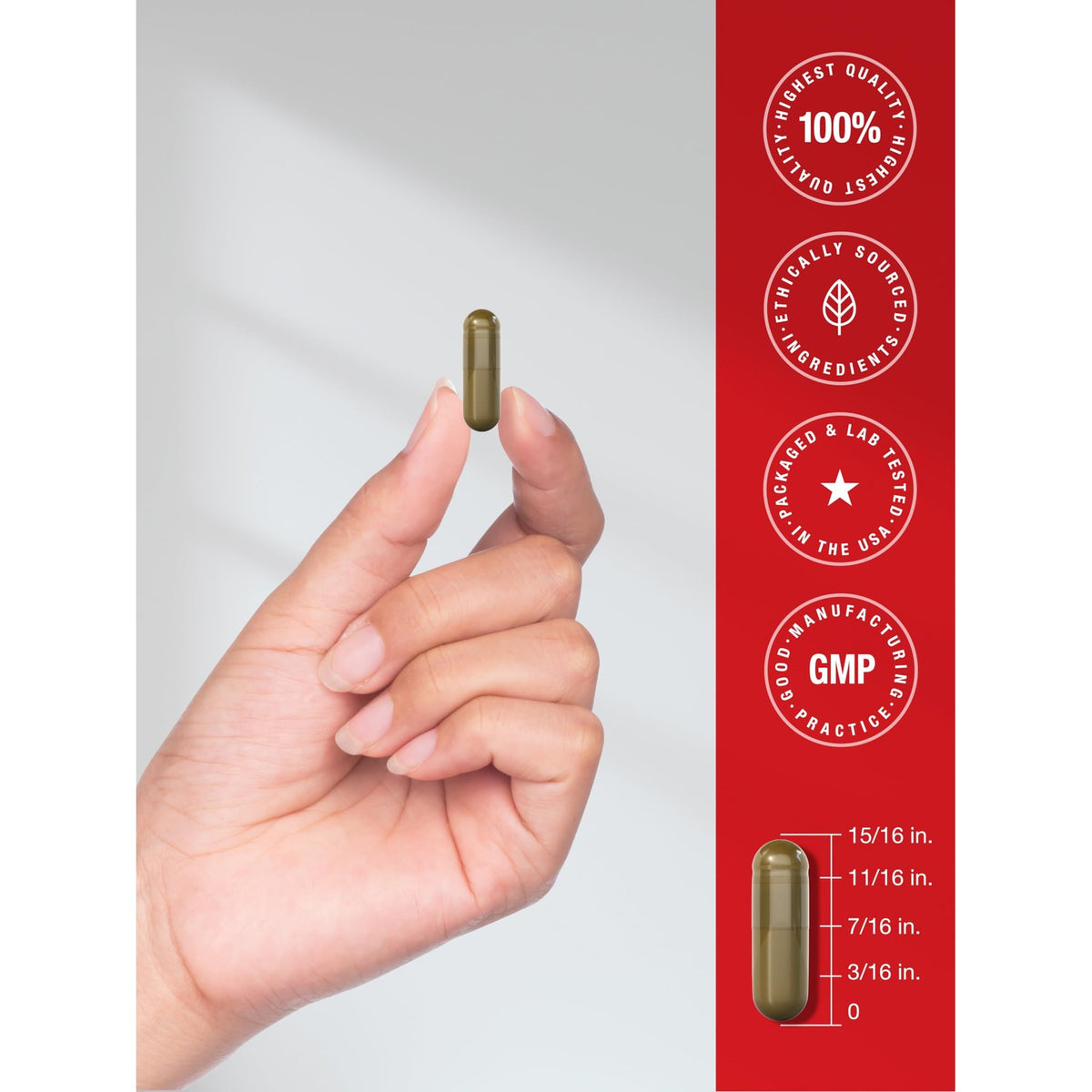 Horbäach Energy Supplement | 120 Capsules