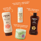 Hawaiian Tropic Weightless Hydration SPF 30 Face Sunscreen, 1.7 Fl Oz | Lightweight hydrating lotion, Travel size sunscreen for face, Non-comedogenic sunblock, Layers under makeup
