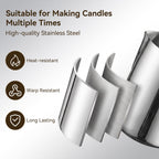 Candle Making Pouring Pot, 32 oz Stainless Steel Wax Melting Pot