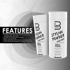L3 Level 3 Light Hold Styling Powder, Matte Finish for Men, 30 g | Hair texture powder, hair powder for men, adds volume, lightweight non-greasy feel, buildable light hold
