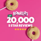 Bonkers Purrpops Krispy Kreme Edition Freeze-Dried Chicken Flavored Lollipop Cat Treats, 4 Pieces (Pack of 12)