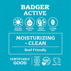 Buy now Badger Mineral Sunscreen Cream SPF 30, Zinc Oxide Sun Care, 98% Organic, Reef Safe, Water Resistant, Unscented Face and Body Sunscreen Travel Size, 2.9 fl oz at indiglob india