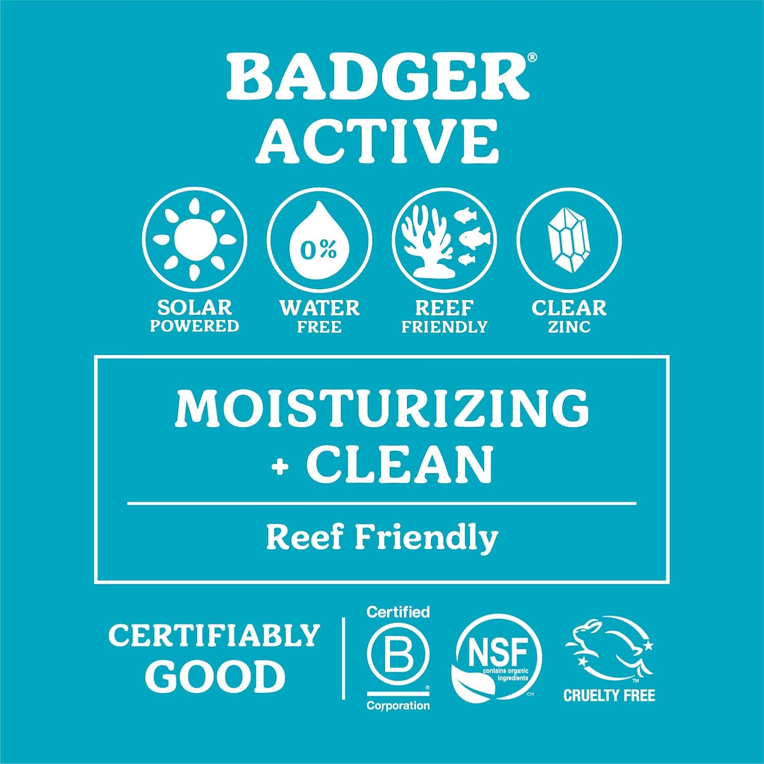 Buy now Badger Mineral Sunscreen Cream SPF 30, Zinc Oxide Sun Care, 98% Organic, Reef Safe, Water Resistant, Unscented Face and Body Sunscreen Travel Size, 2.9 fl oz at indiglob india
