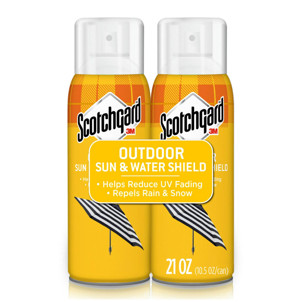 Scotchgard Outdoor Water & Sun Shield Fabric Spray, 10.5 oz, 2 Pack