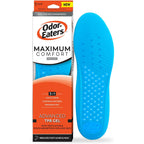 Odor-Eaters Max Comfort Gel Insoles, Foot Odor Eliminating Insert, 1 Pair