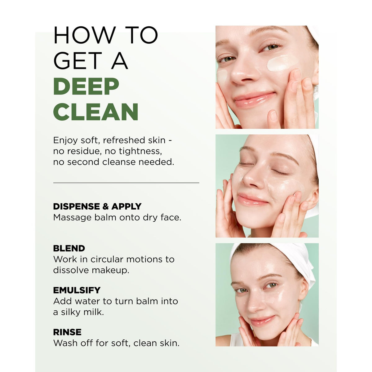 EITHER& PAPHA One-Shot Cleansing Balm, Makeup Remover, Oil Cleanser