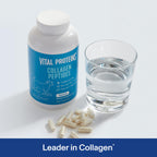 Vital Proteins Collagen Peptides Capsules for Women, Collagen Supplement 360 Capsules | Collagen Peptides Capsules, Supports Hair Skin & Nails, Easy Daily Supplement, 60 Servings
