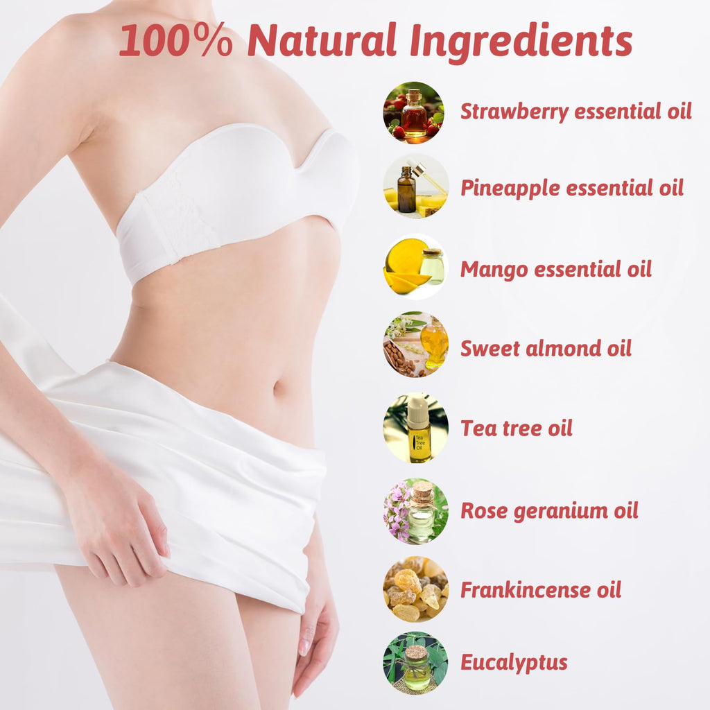 Yoni Oil for Women, 100% Natural Feminine Oil Intimate Deodorant for Women