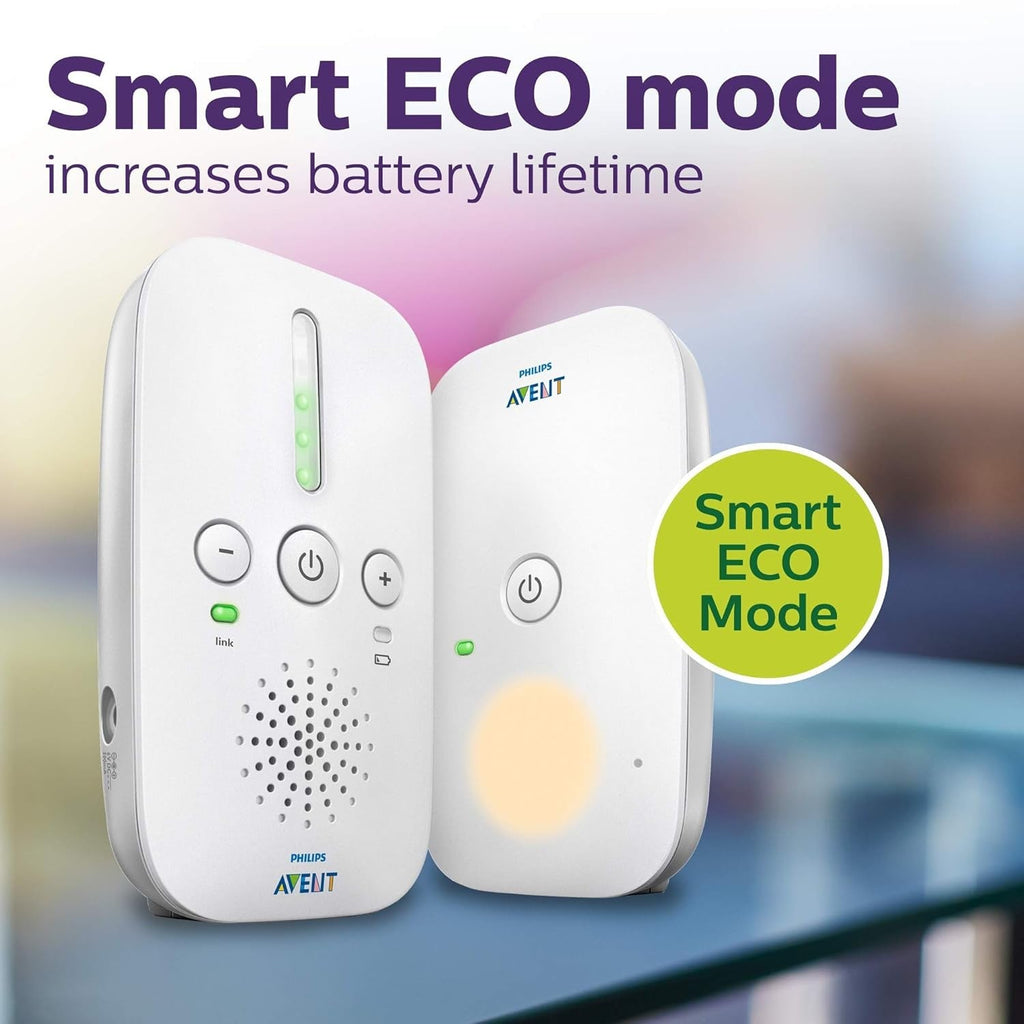 Buy now Philips AVENT Audio Baby Monitor DECT, White, SCD502/10 at indiglob india