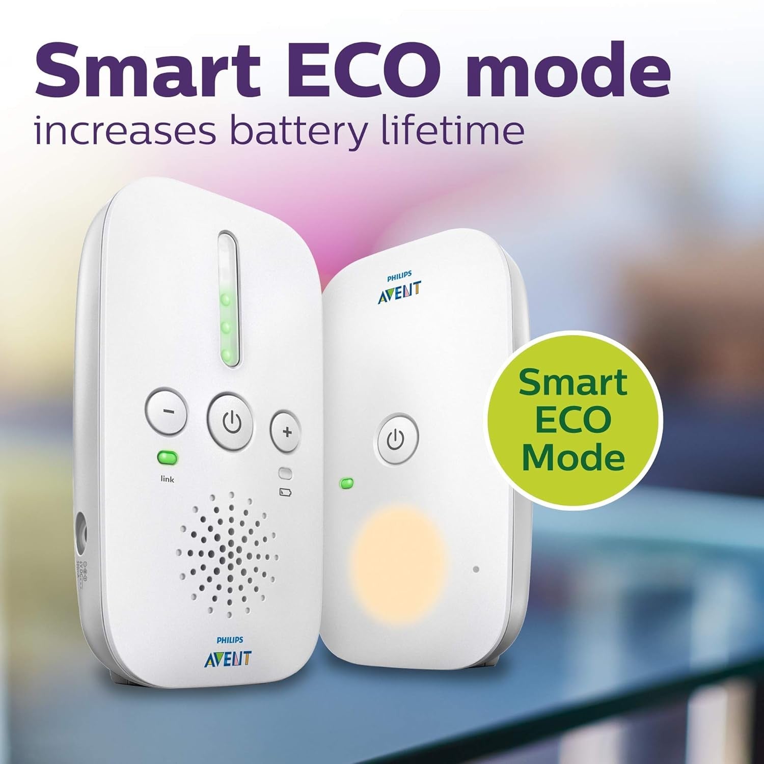 Buy now Philips AVENT Audio Baby Monitor DECT, White, SCD502/10 at indiglob india