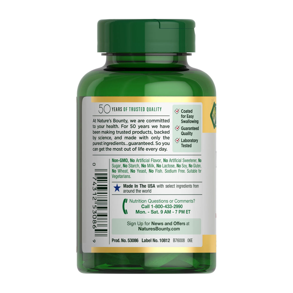 Buy now Nature's Bounty Magnesium 500 mg Tablets, High Potency Magnesium Supplement for Bone & Muscle Health, Whole Body Support, 200 Count (Pack of 1) at indiglob india