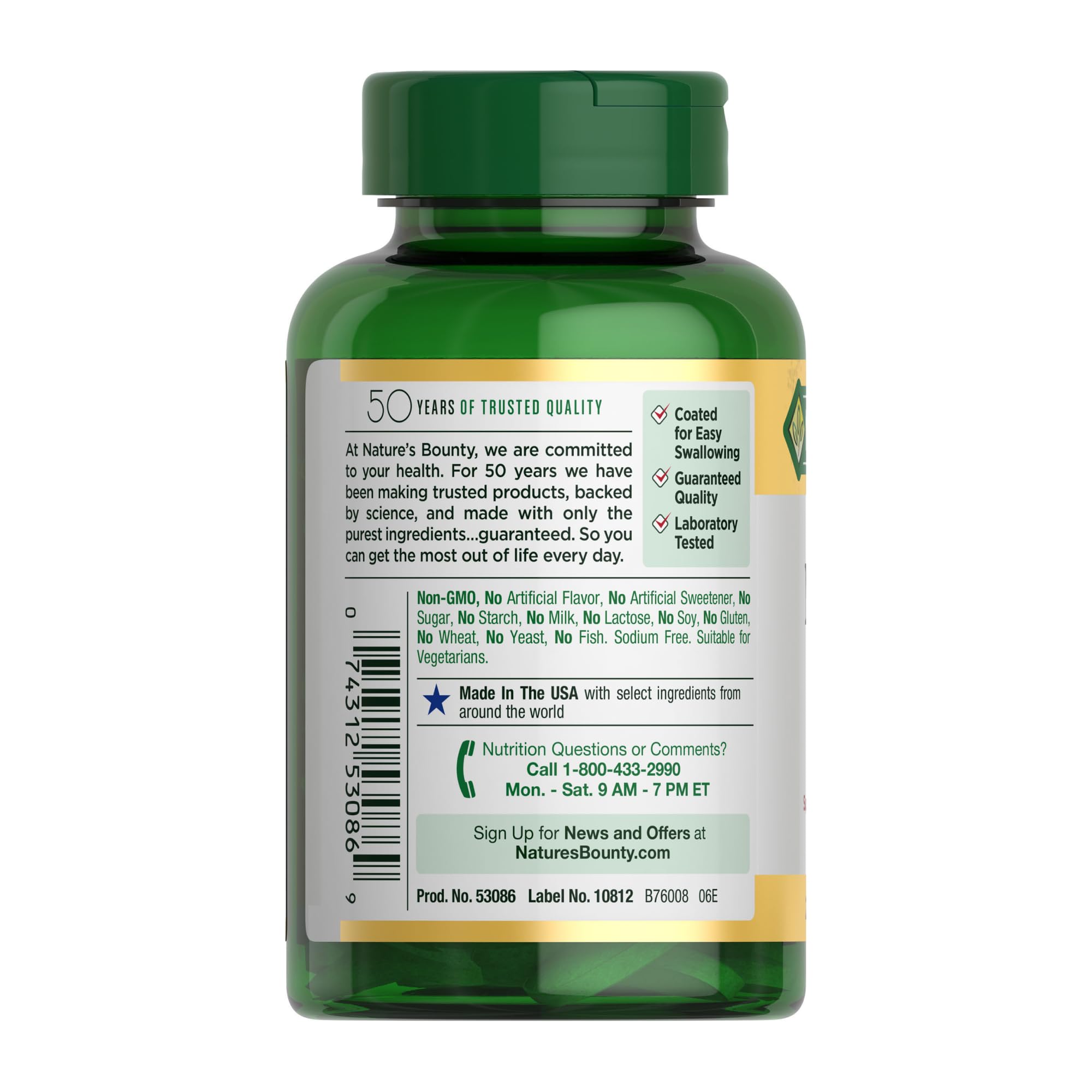 Buy now Nature's Bounty Magnesium 500 mg Tablets, High Potency Magnesium Supplement for Bone & Muscle Health, Whole Body Support, 200 Count (Pack of 1) at indiglob india