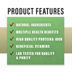 Perfect Supplements – Perfect Desiccated Liver – 120 Capsules - Undefatted Beef Liver – Natural Source of Protein, Iron, Vitamins A & B