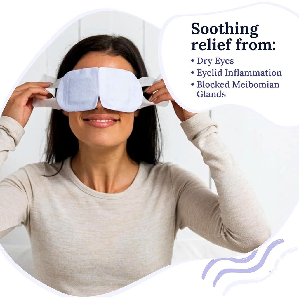 Buy now CorneaCare Rest: Self Heating Warm Compress for Dry Eyes | Heated Eye Mask for Fast Relief | No Microwave or Washcloth Needed | Travel Ready | 30 Count at indiglob india