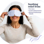 Buy now CorneaCare Rest: Self Heating Warm Compress for Dry Eyes | Heated Eye Mask for Fast Relief | No Microwave or Washcloth Needed | Travel Ready | 30 Count at indiglob india