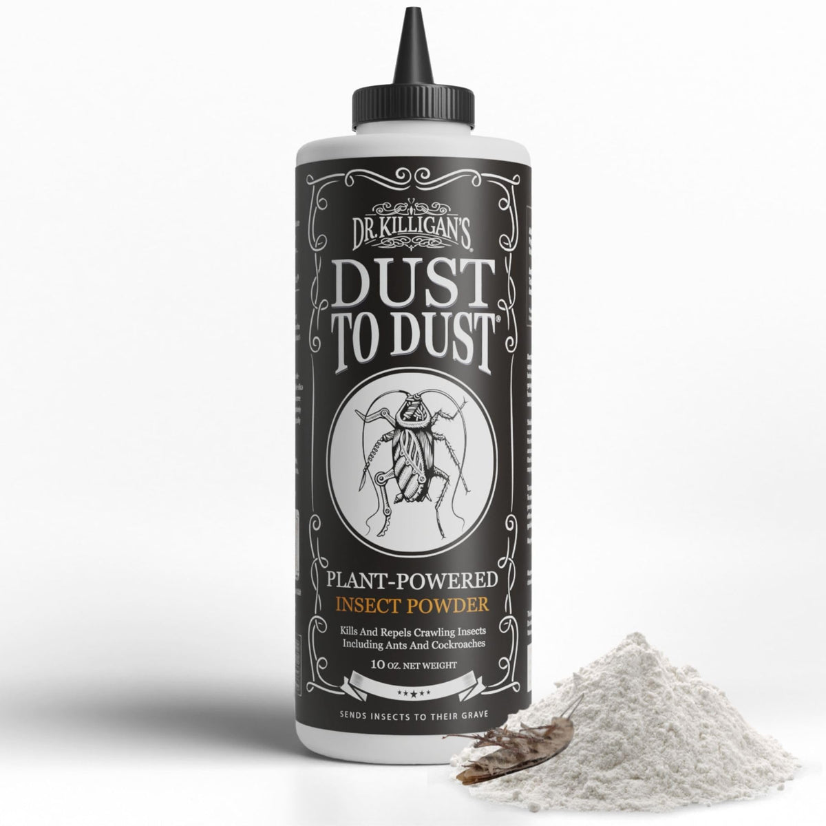 Dr. Killigan's Dust to Dust Powder Insect Killer, 10 oz