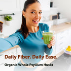 Micro Ingredients Organic Whole Psyllium Husks, 3lbs | Daily Soluble Fiber Supplement | Sourced from India | Ideal for Oatmeal, Coffee & Beverage | Unflavored, Non-GMO, Keto Friendly, Vegan