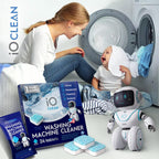 iO CLEAN Washing Machine Cleaner Descaler Tablets, 24 Count |1 Year Supply