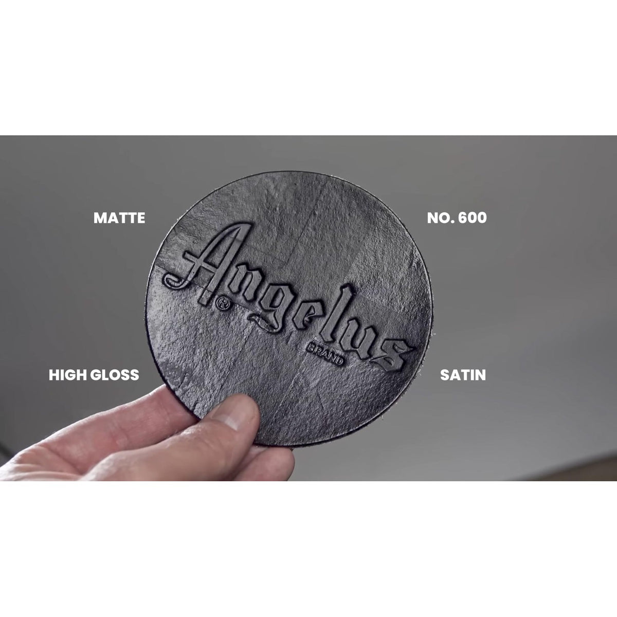 Angelus Matte Acrylic Finisher 4 fl oz – Flexible Clear Coat for Leather Shoes, Bags, Jackets & Accessories, Matte Acrylic Sealer Varnish for Leather Craft & Restoration. No. 620