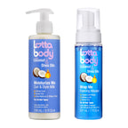 Lottabody Wrap Me Foaming Mousse with Coconut & Shea Oils, Lightweight Moisture-Rich Curl-Defining & Frizz-Control Styling Mousse for Natural Curly, Coily & Relaxed Hair, 7 oz