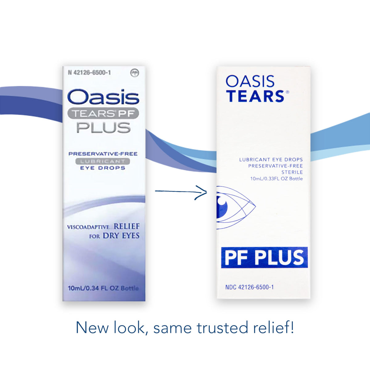 Oasis TEARS PF Plus Preservative Free Artificial Tears Eye Drops - 10mL