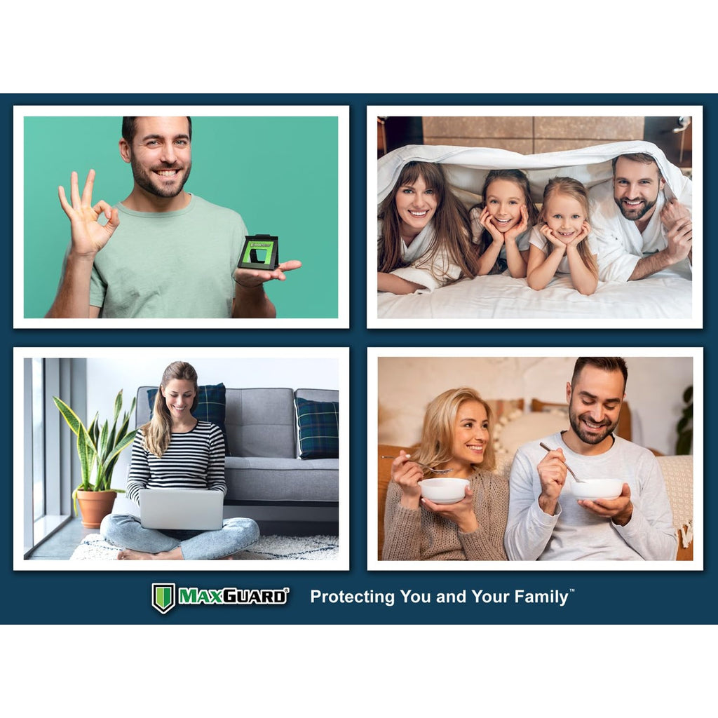 MaxGuard Bed Bug Traps (24 Traps) Non-Toxic Bed Bug Detection Traps. Detects, Traps, and Kills Bed Bugs and Crawling Insects Such as Spiders, Crickets, Cockroaches and Ants