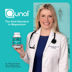 Qunol Magnesium 420mg, Extra Strength, High Absorption, Vegetarian, 120ct | 100% Daily Value, Supports Nerve, Bone & Muscle Health, Cognitive Performance, Healthy Stress Response; Gluten-Free, Non-GMO