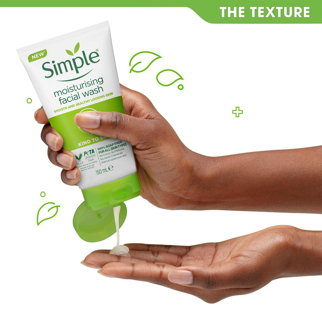 Buy now Simple Kind to Skin Moisturising Facial Wash (150ml) at indiglob india