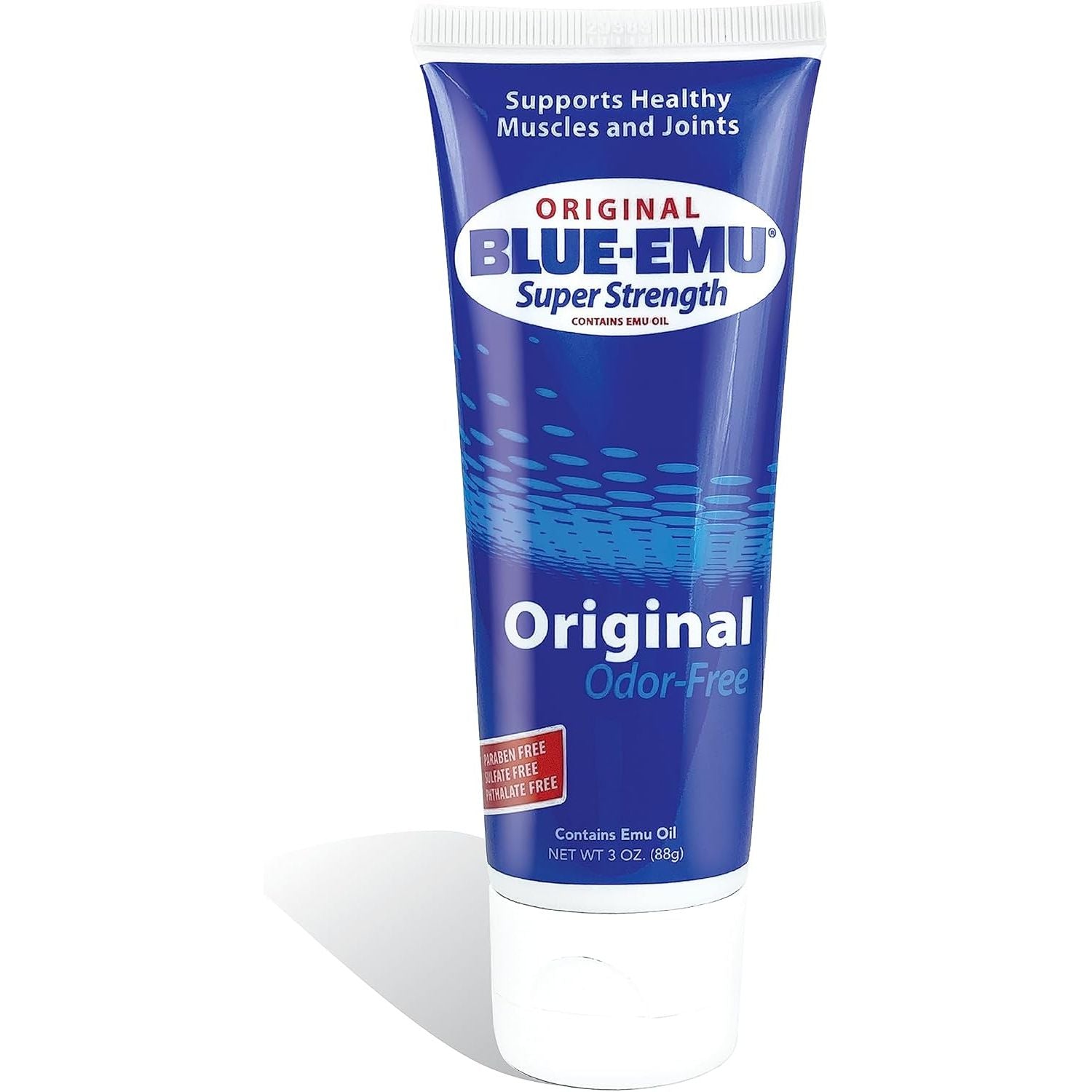 Buy now Blue-Emu Original Super Strength Cream, Soothing Muscle & Joint Support, 4 Oz 3 Ounce at indiglob india