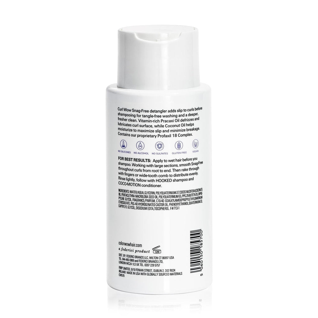 Buy now COLOR WOW Curl Wow Snag-Free Pre-Shampoo Detangler â€“ Adds slip to curls before you shampoo for tangle-free washing and a deeper, fresher clean | Reduce Breakage at indiglob india