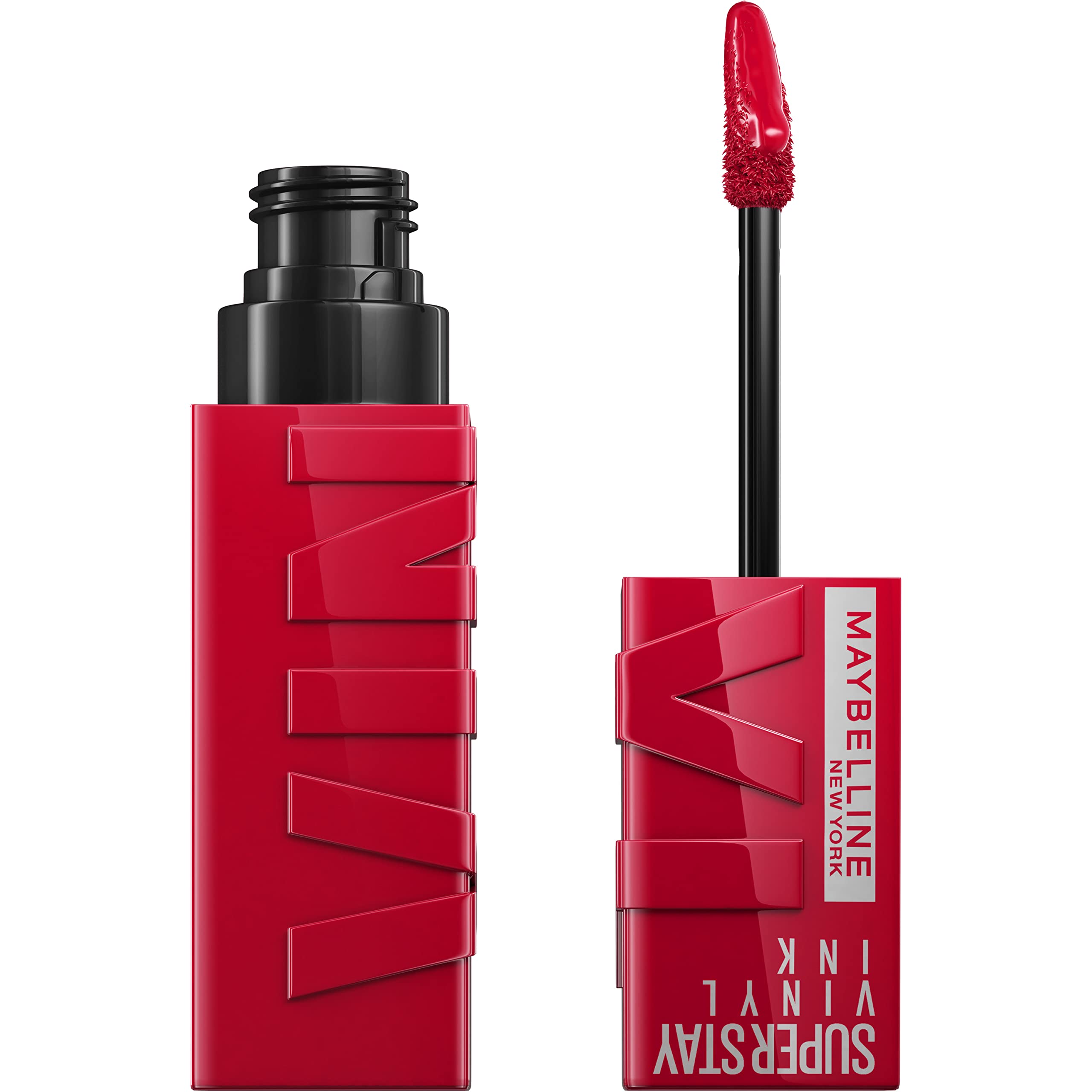Buy now Maybelline Super Stay Vinyl Ink Longwear No-Budge Liquid Lipcolor Makeup, Highly Pigmented Color and Instant Shine, Cheeky, Rose Nude Lipstick, 0.14 fl oz, 1 Count 50 WICKED 0.14 Fl Oz (Pack of 1) at indiglob india