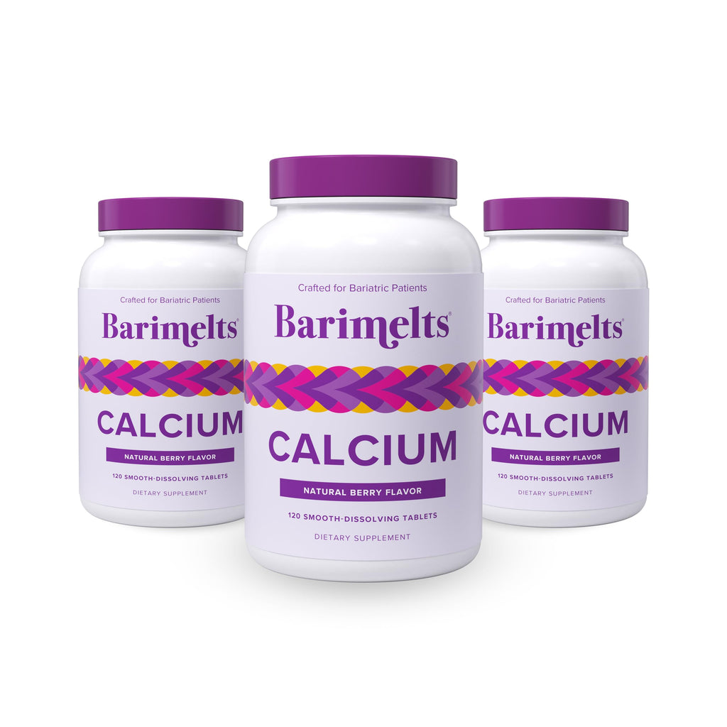 BariMelts Calcium, 240 Tablets, Natural Berry Flavor | Smooth-Dissolving Bariatric Calcium for Women, Supports Bone Health & Strength