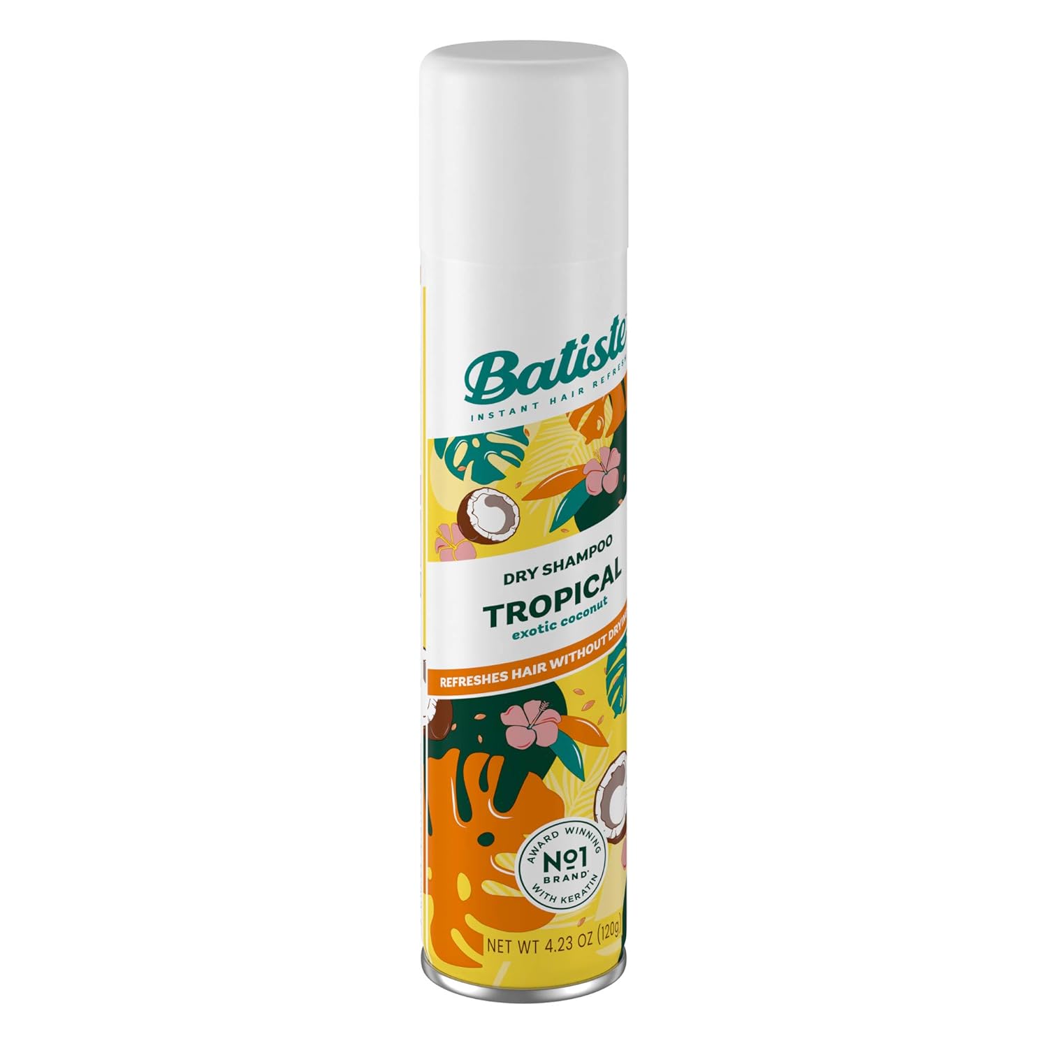 Buy now Batiste Dry Shampoo, Tropical Fragrance, 6.73 fl. oz. (Pack of 3) at indiglob india