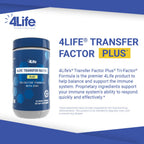 4Life Transfer Factor Plus Zinc Immune Support with Mushrooms, 60 Capsules