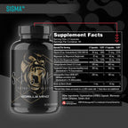 Gorilla Mind Sigma Testosterone Booster (120 Capsules)