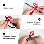 Buy now 100Pcs 8 Inch Heavy Duty Industrial Zip Toes 40lbs Tensile Strength Releasable Black Tie Wraps Reusable Zip Toes Tie Straps For Garden Plant Secure Vine, Home Office at indiglob india