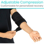 Buy now Vive Elbow Brace - Tennis Compression Sleeve - Wrap for Golfers, Bursitis, Left or Right Arm - Tendonitis Support Strap for Golf, Men and Women - Epicondylitis and Sports Recovery at indiglob india