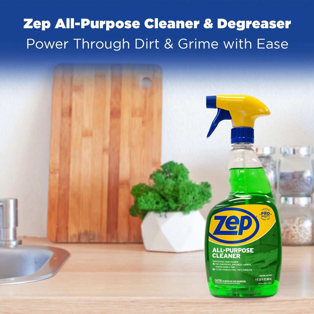 Zep Acidic Toilet Bowl Cleaner 32 oz (1ct) & All-Purpose Cleaner (1ct