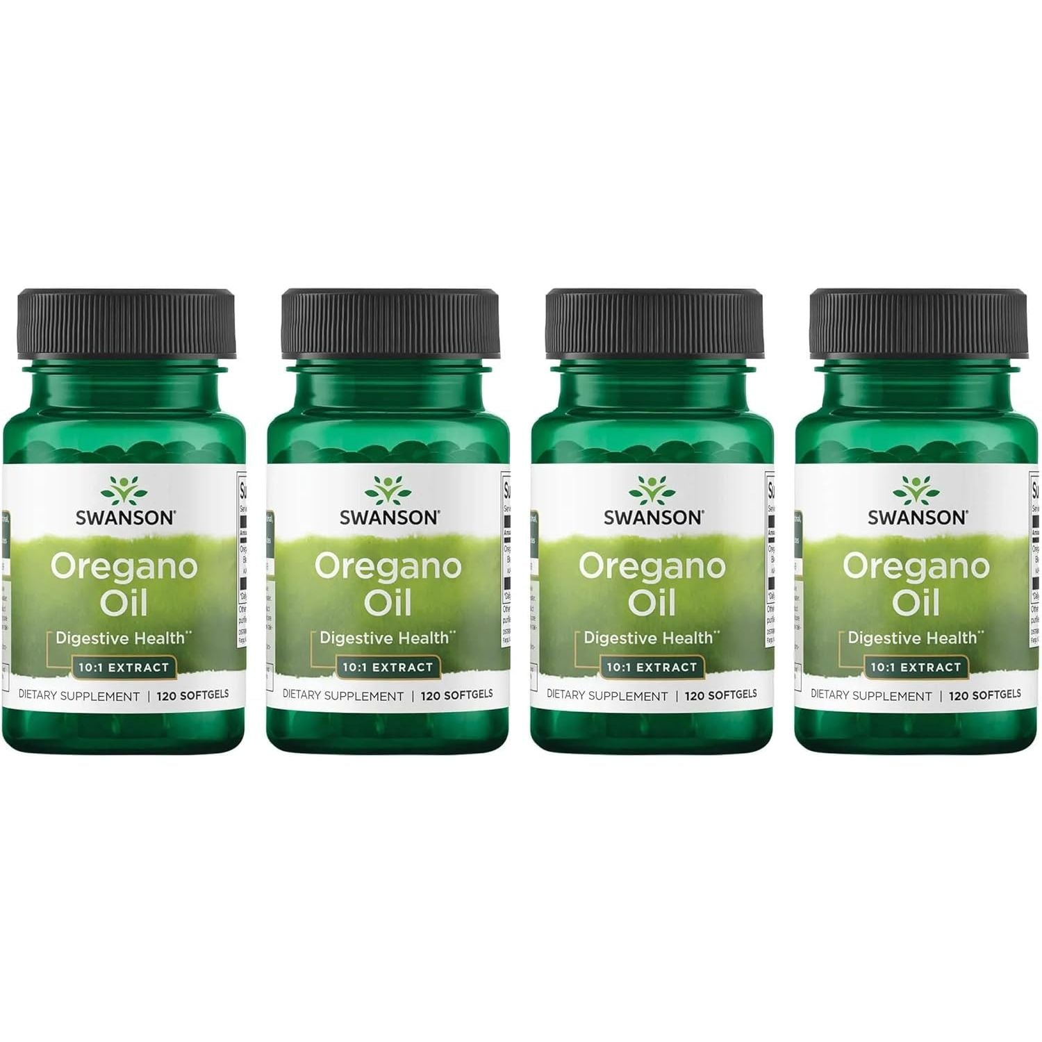 Buy now Swanson Oregano Oil 10:1 Extract-Natural Supplement Promoting Digestive Health-Respiratory & Urinary Tract Health Support (120 Softgels, 150mg Each) 120 Count (Pack of 4) at indiglob india