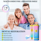 2Pack Niacinamide Whitening Toothpaste, Niacinamide Intensive Toothpaste, Fresh Breath, 7.6 Oz