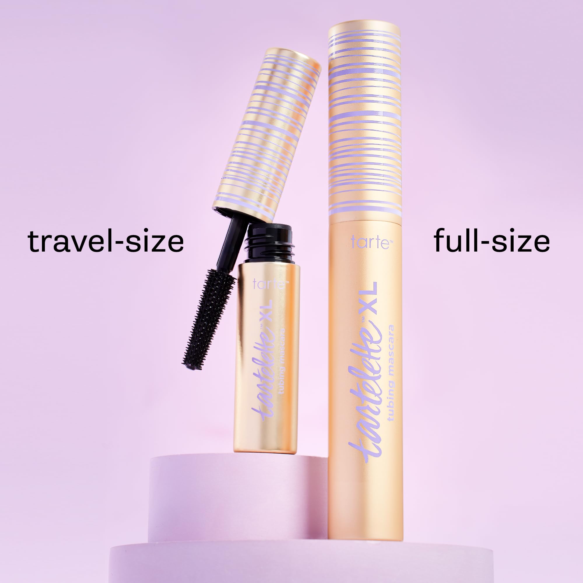 tarte tartelette XL tubing mascara – Lash Extensions in a Tube with Peptide, Extra-Bold Buildable Lifted Length & Volume, Smudge-Proof Longwear, Easy-to-Remove, Vegan & Cruelty-Free