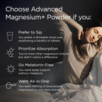 JSHealth Magnesium Supplement for Sleep. 400mg Triple-Form Glycinate | Made with Citrate, Amino Acid Chelate Developed By Nutritionist Jessica Sepel