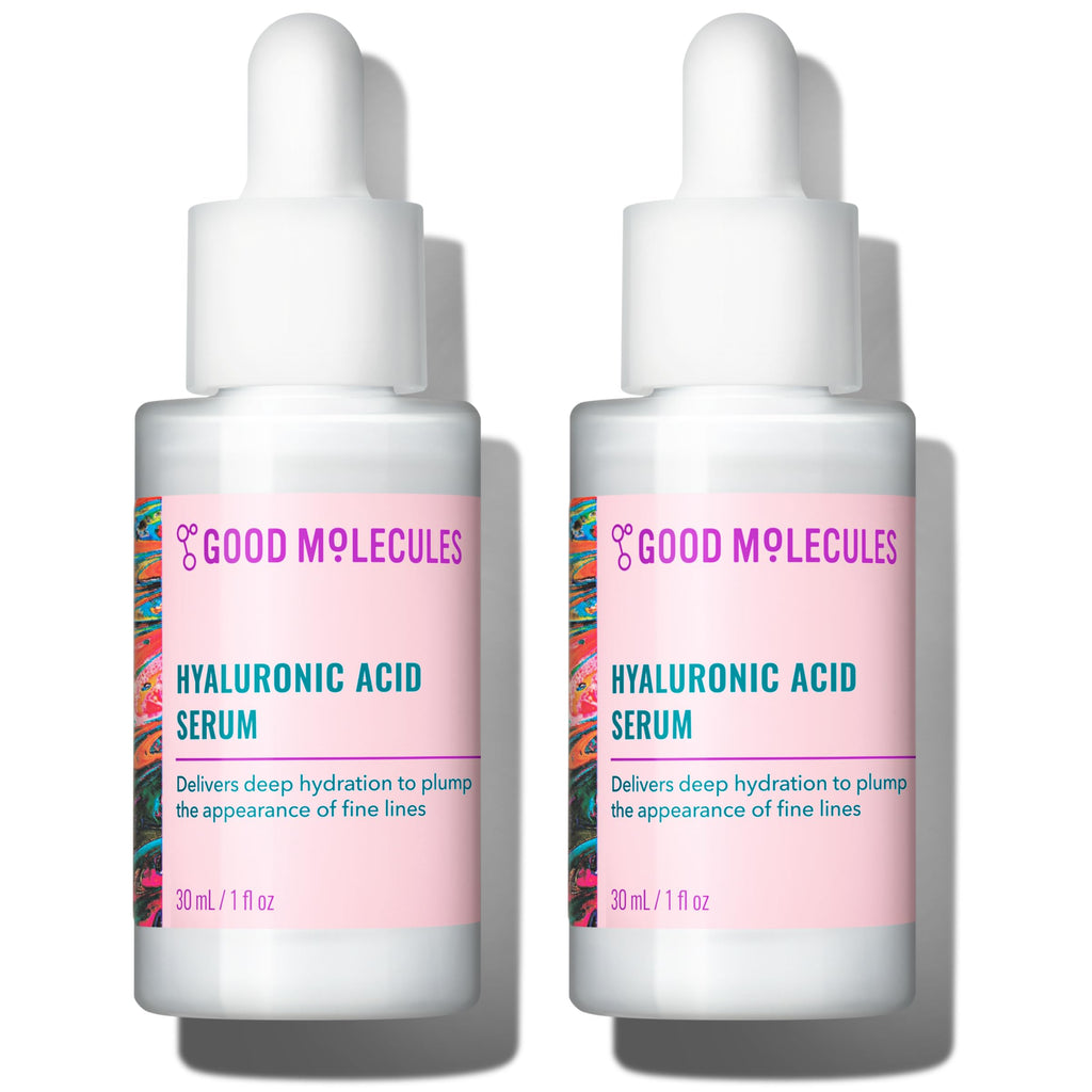Buy now Good Molecules Hyaluronic Acid Serum - 1% Hyaluronic Acid Non-greasy Ultra Hydrating Serum, Facial Moisturizer for Plumper Skin, Skin Care for Face at indiglob india