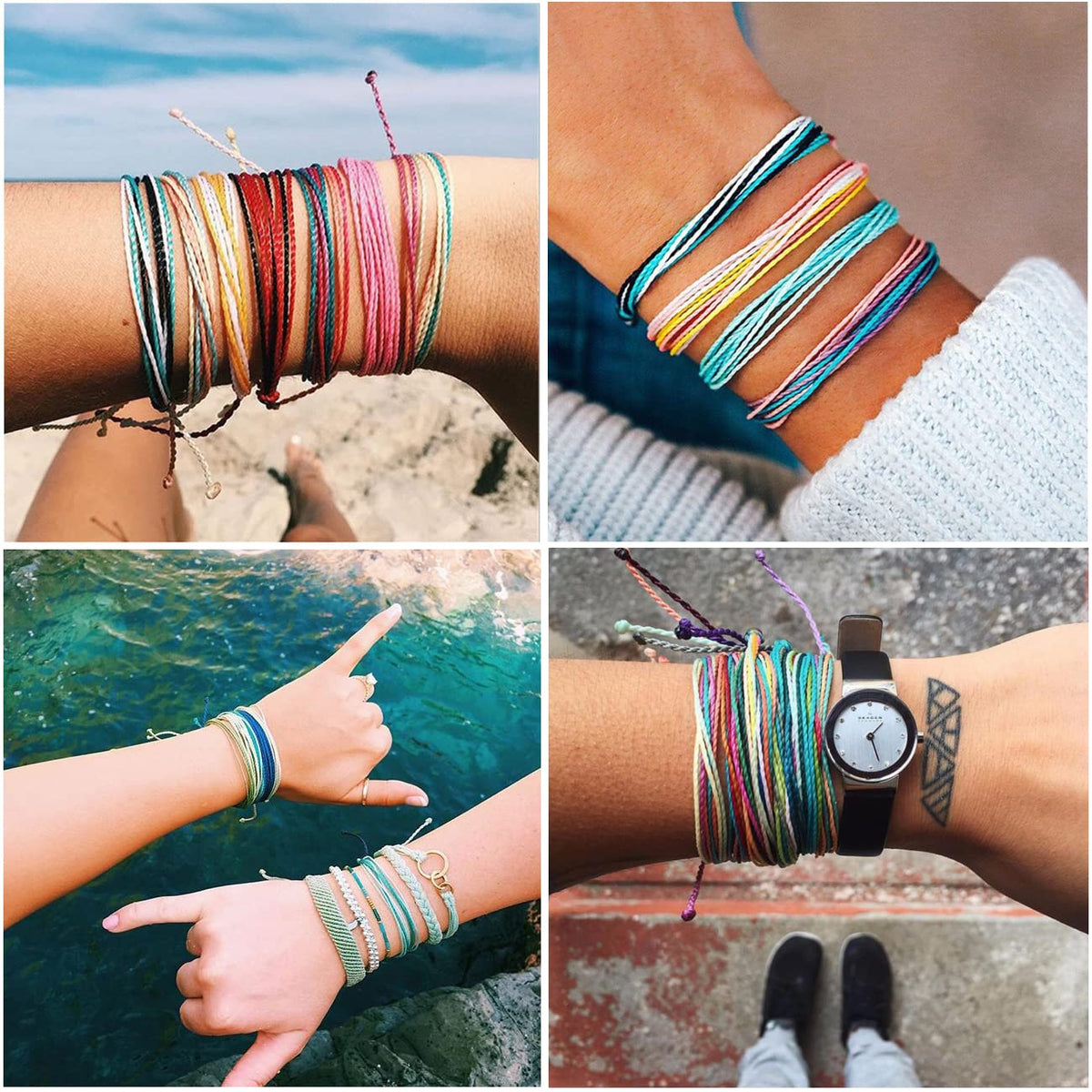 40 Colors 1mm Waxed Polyester Cord 437 Yard Waxed Bracelet Cord